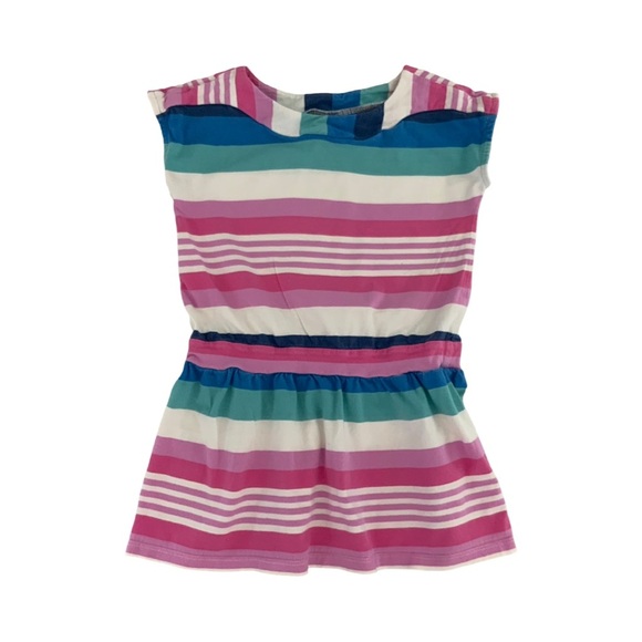 Tea Collection Striped Dress Size 4 - Picture 1 of 3